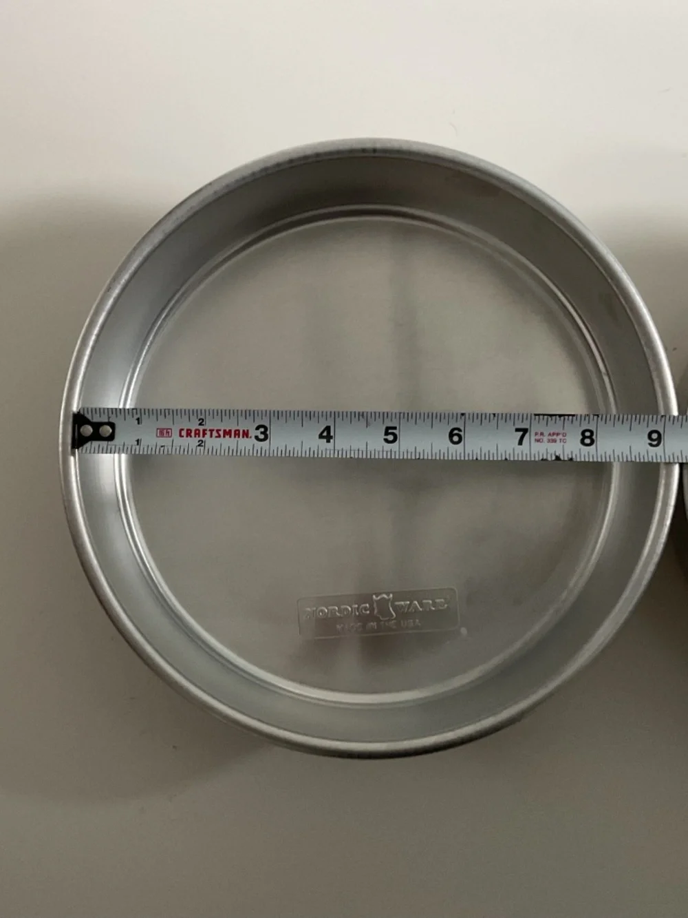 Nordic Ware 2 Piece Round Cake Pan Set Aluminum Baking